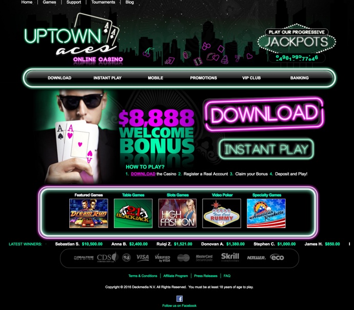 uptown aces casino