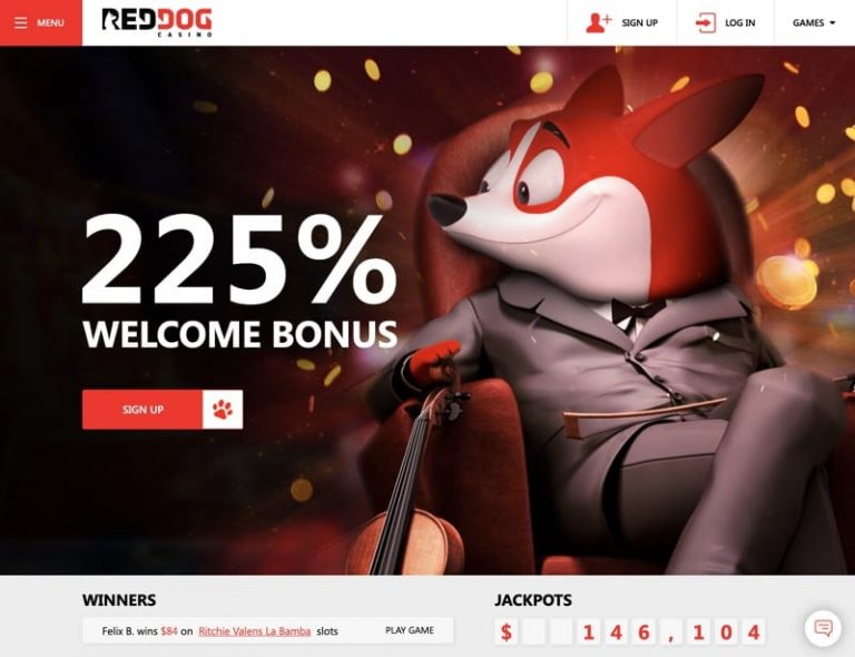 Red Dog Casino 2024 Review No Deposit Bonus Codes
