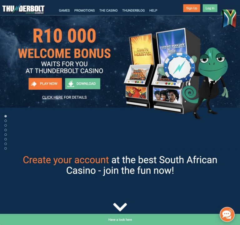 Thunderbolt Casino 2024 Review No deposit bonus codes