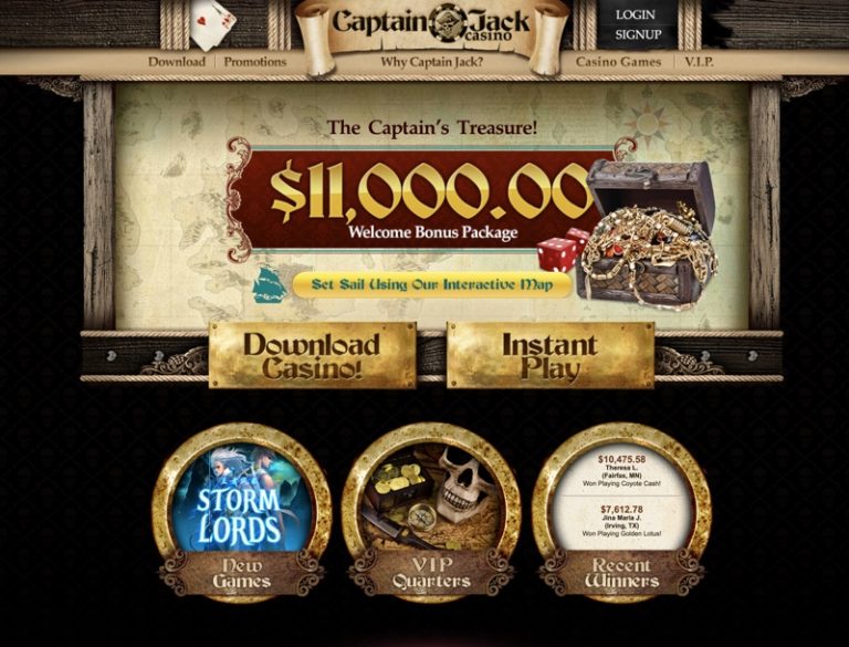 Captain Jack Casino 2024 Review No Deposit Bonus Codes