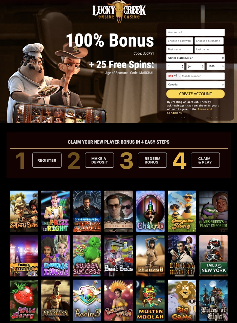 lucky creek casino no deposit bonus codes